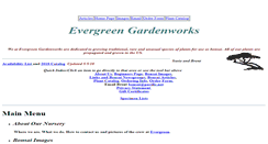Desktop Screenshot of evergreengardenworks.com